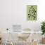 Lime Gingko Sprig, giclée encadrée, design par Martina Pavlova-774225864-774225871