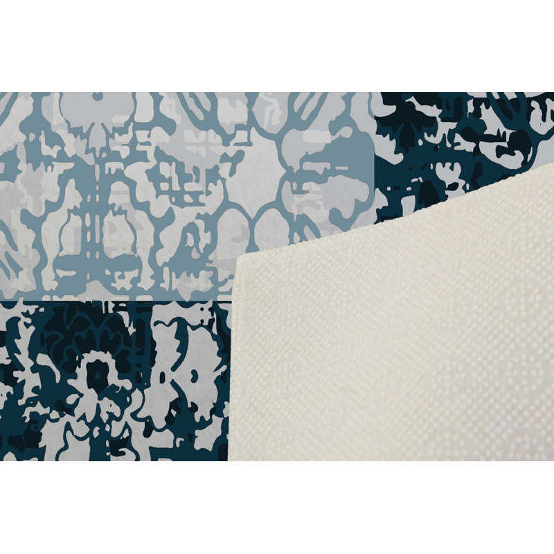 Luxurious Woven Carpet Rug, 2.6 x 4.0 ft | 100% Polyester, 0.4 in Pile Height | Antibacterial & Non-Slip PVC Dot Underside | Machine Washable, 3D Digital Printing | Perfect for Living Room & Bedroom Decor