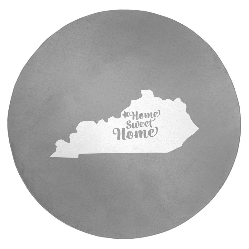 Tapis en poly-chenille louisville à la maison, Rond 5 pi