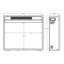 Rodwell 22” Inset Wall Mounted Electric Fire