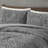 Blair Ruched Faux Fur Comforter Set-63602439-33665305