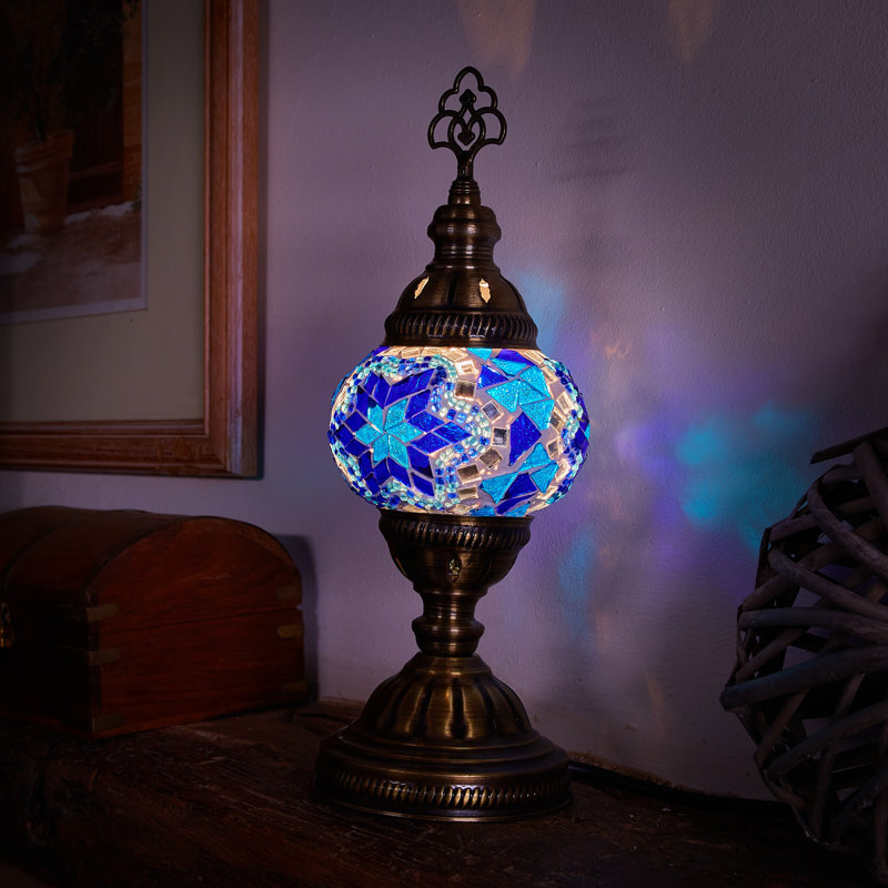 Karlie Metal Lighting Lamp, Blue