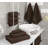 Ensemble de serviettes de bain 100% coton de qualité supérieure, collection 6 pièces Darcelle super douce et absorbante-79324728