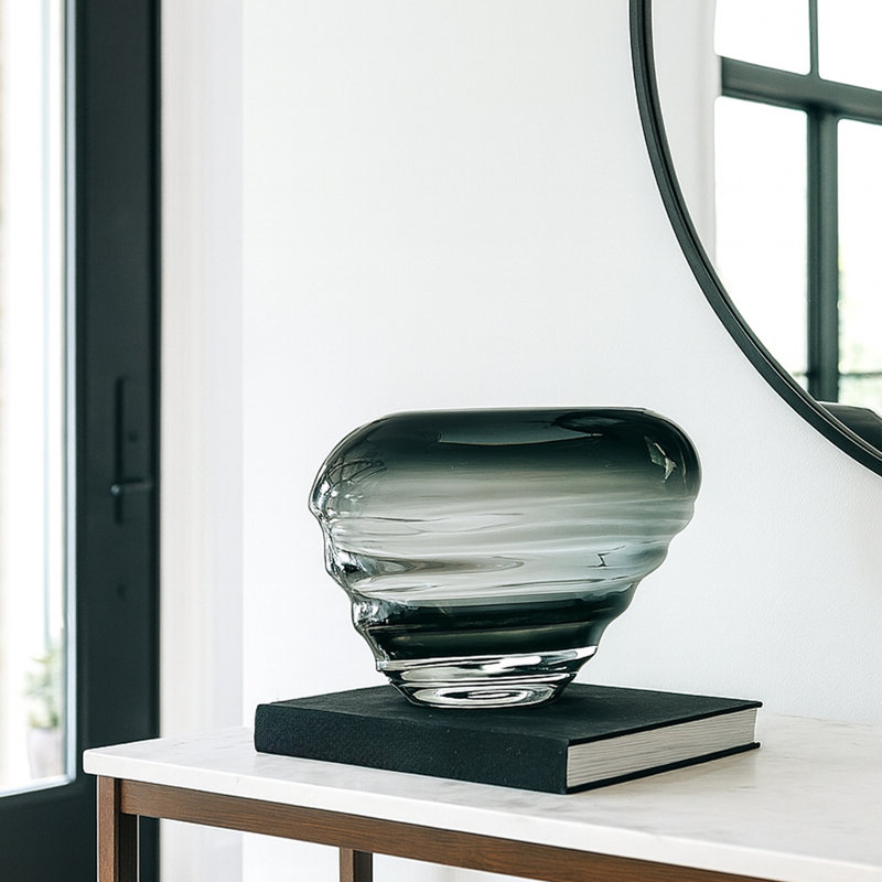 Vase de table en verre Hadeya