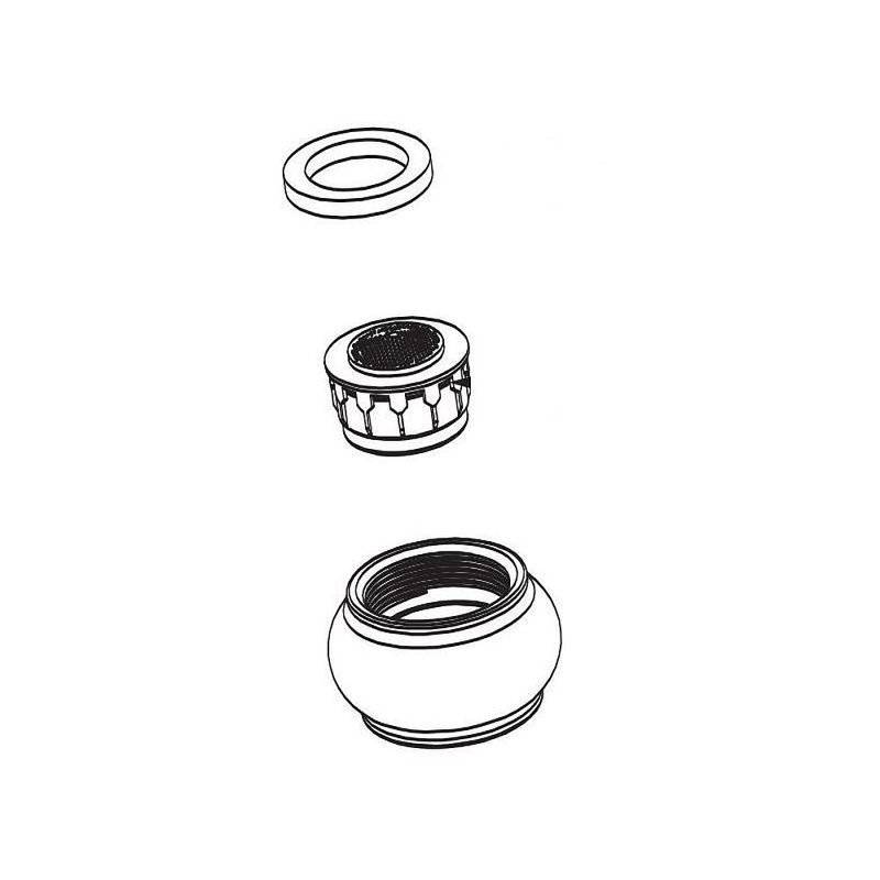 Banbury Female Threaded Aerator, Stainless