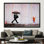 Impression sur toile Banksy