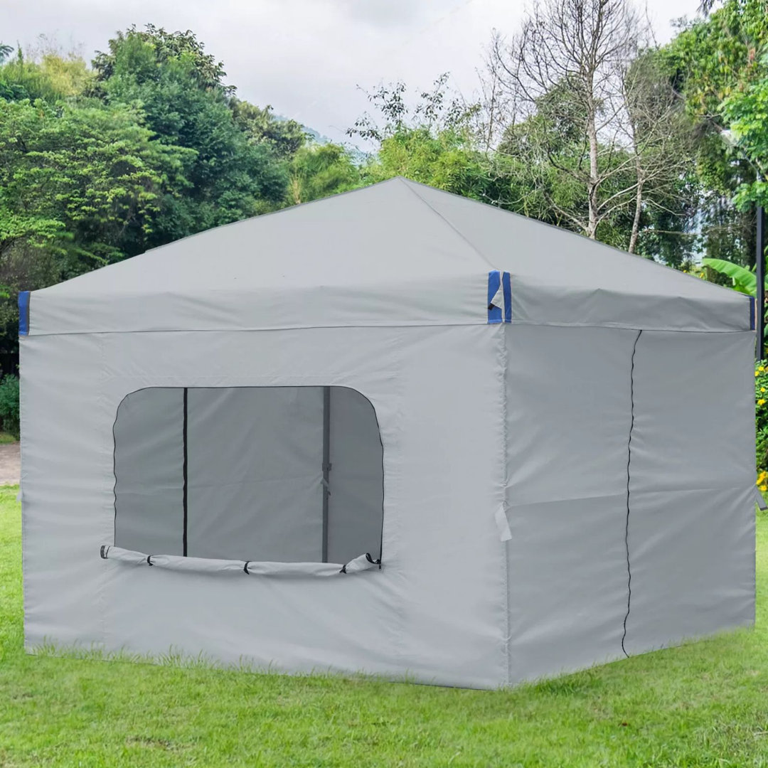3x3 M Pop Up Canopy Tent with Curtain