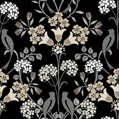 Aishpreet Peel & Stick Vinyl Floral Wallpaper Roll