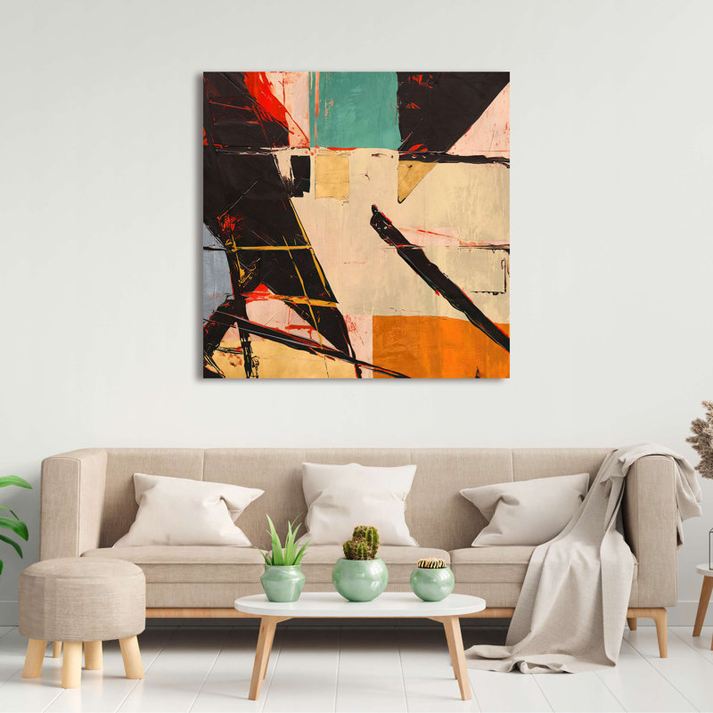 Modern Abstract: Fragment I by Haru Ikeda - Wrapped Canvas Print, 50cm H x 50cm W