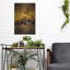  «Cowsiness In Gold» par Michael Fratrich, art mural en métal, 12 po x 16 po-1415855792