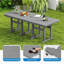 Table rectangulaire 82,6 po pour patio, terrasse et jardin-1983179450