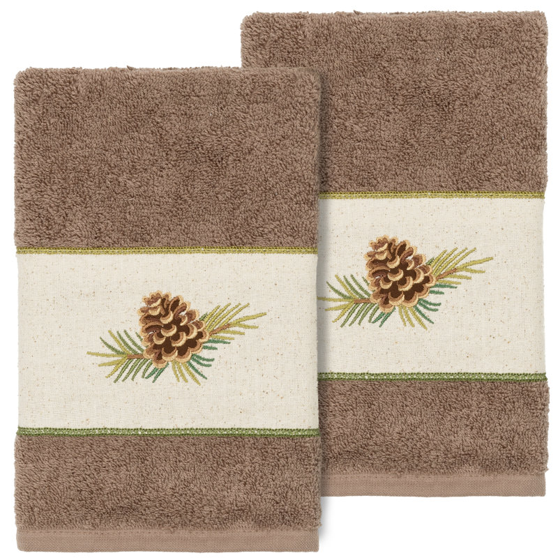 Pierre 100% Turkish Cotton Hand Towel, Latte