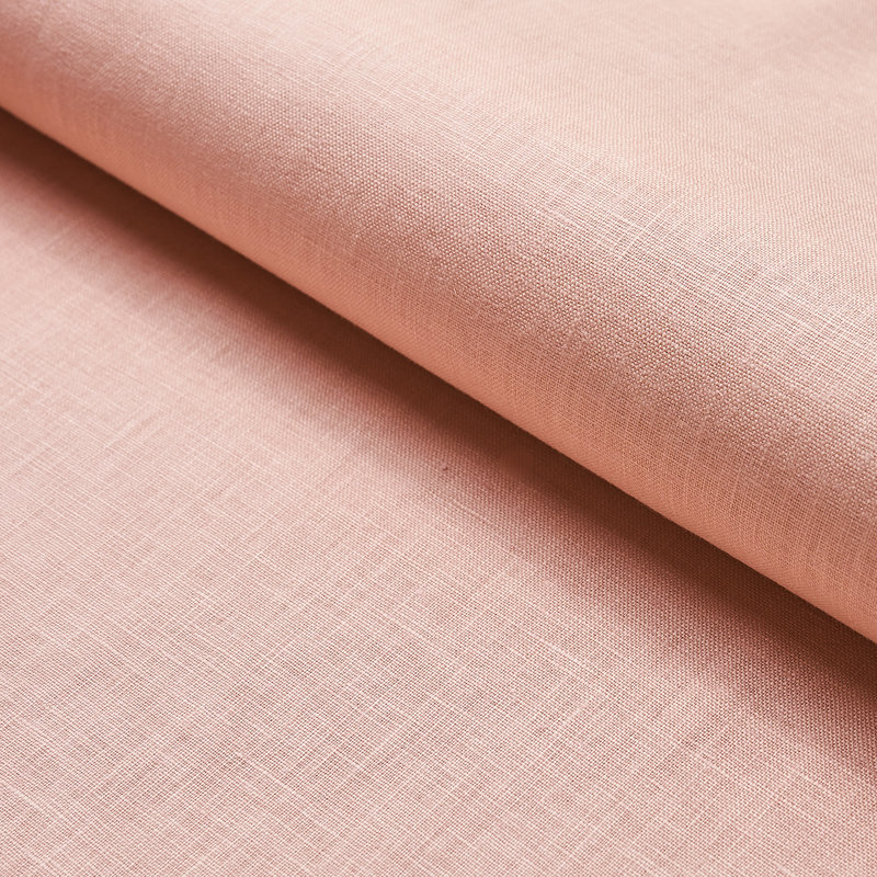 Lange Glazed Linen Fabric, Blush