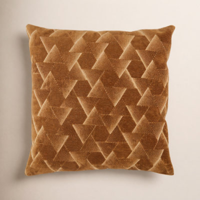 Gretchen Geometric Cotton Throw Pillow