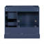 [Cabinet seulement] Meuble-lavabo de salle de bain traditionnel (lavabo non inclus)-1689213108