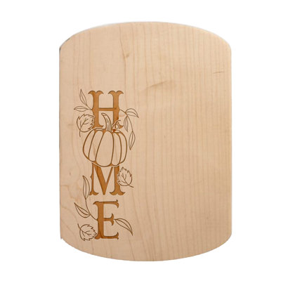 Home Pumpkin Cutting Board