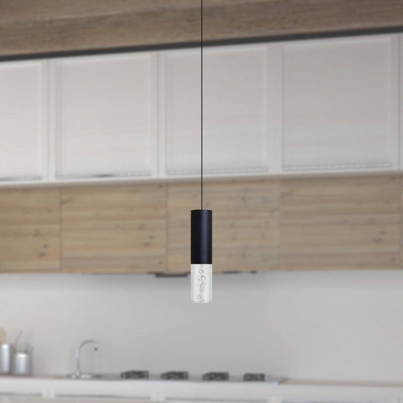 Rathi 1 - Light LED Single Pendant, Black