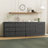 Dejesus 6-Drawer Dresser 47"W Double Dresser With Waveform Fluted Panel-648098150