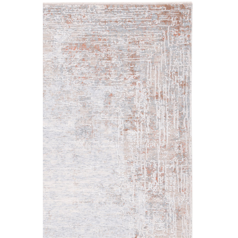Marmara Performance Abstract Rug, Square 6'7"