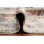 Tapis abstrait aspect vieilli 6 x 8