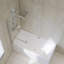 Porte de douche avec l 31,00 po x H 55,00 po
