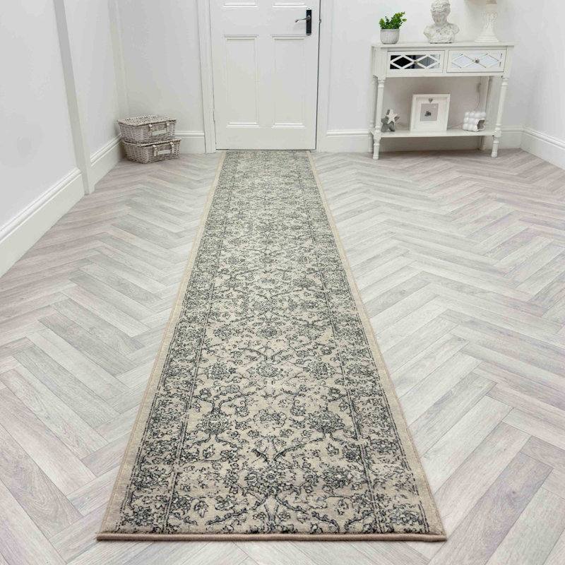 Runner Floral Area Rug, Runner 66 x 150 cm