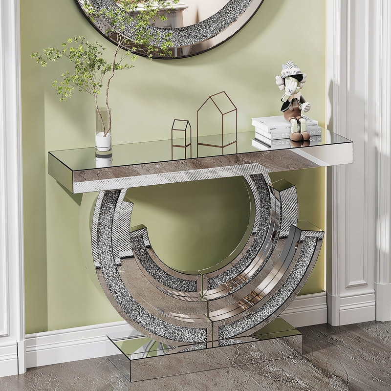 Console en miroir pour le salon