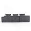 Canapé modulaire à compression multi-personnes pouvant être librement-1241923058