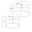 Chalres Frame Coffee Table-343121661-343121660