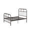 Gaines Metal Full Platform Bed, Sandy Grey