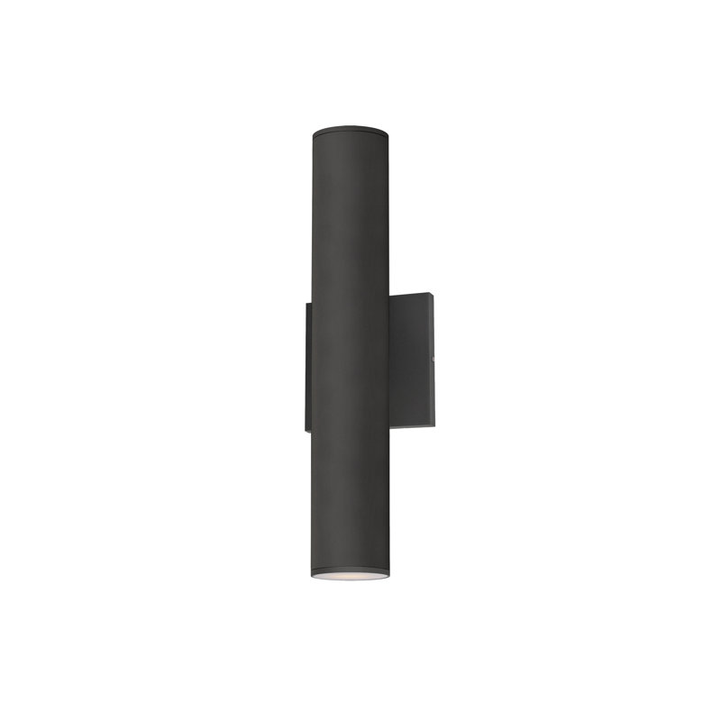 Fixation murale Calibro-Outdoor, H 15 po x l 2,5 po x P 3,25 po, Bronze architectural