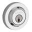 Contemporary Round Double Cylinder Deadbolt-1274585471