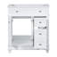 Meuble-lavabo simple sans comptoir
