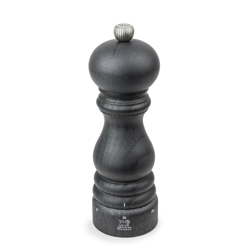 Peugeot Saveurs, Paris U'Select - Salt Mill, 18cm H x 5.9cm W x 5.9cm D, Graphite