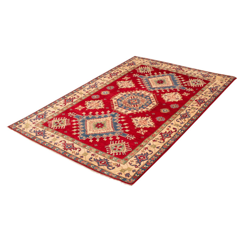 Tapis rouge Finest Ghazni 6 pi 6 po x 9 pi 7 po