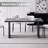 63Inch Rectangle Wood Dining Table For Kitchen, Natural Dinner Table For 4 6 People With Heavy-Duty Legs-1757531410