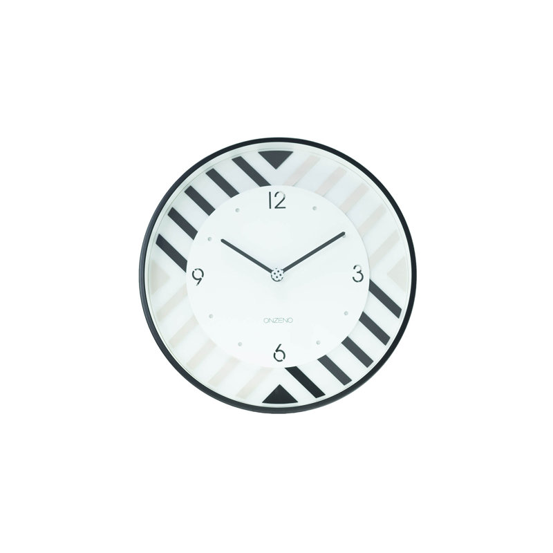 The Patterned 30Cm Silent Wall Clock