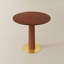 Table de conférence moderne en bois massif avec base en bois massif