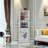 European style multi-purpose corner cabinet