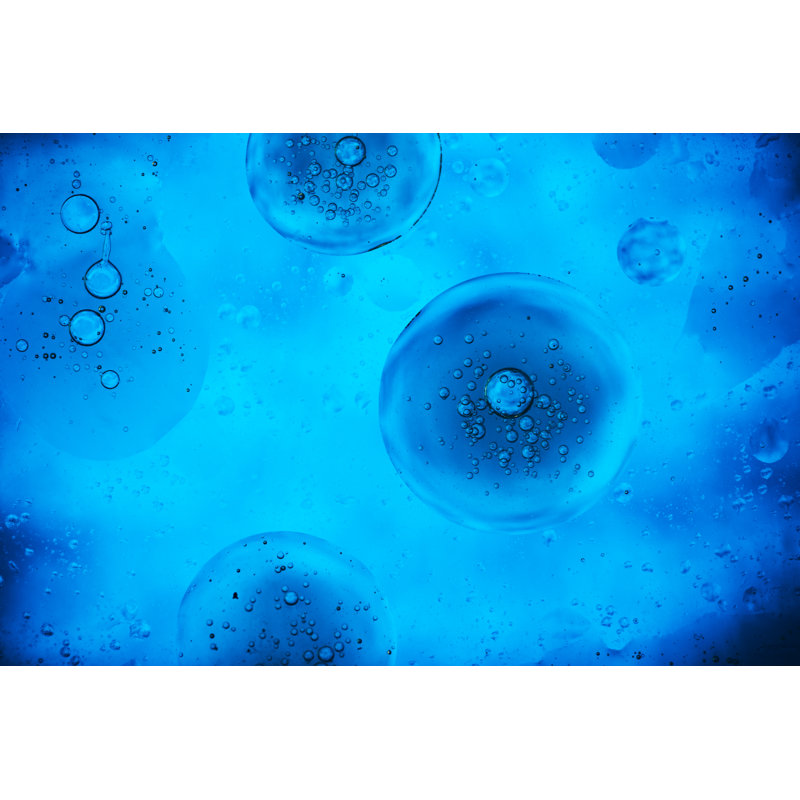Bubbles Abstract by Subman - Wrapped Canvas Print, 20cm H x 30cm W x 3.8cm D