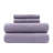 Cotton Blend Jersey Knit Blush All Season 4-Piece Queen Sheet Set-944867354-1071272782