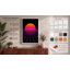 Neon Horizon Retro - Wrapped Canvas-2084753223-2084753337