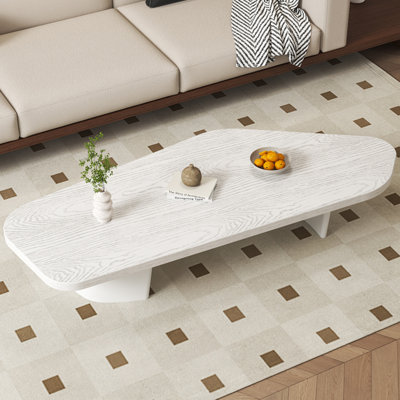 Table à thé créative en bois massif