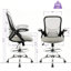 Chaise de bureau ergonomique en filet avec hauteur réglable et repose-pieds pour le bureau personnel-2078361762-2073440040