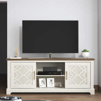 Anfield 2 Door TV Stand with Open Shelves