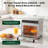 19.02-Quart Stainless Steel Touch Control 1 -Baskets Air Fryer-129303357