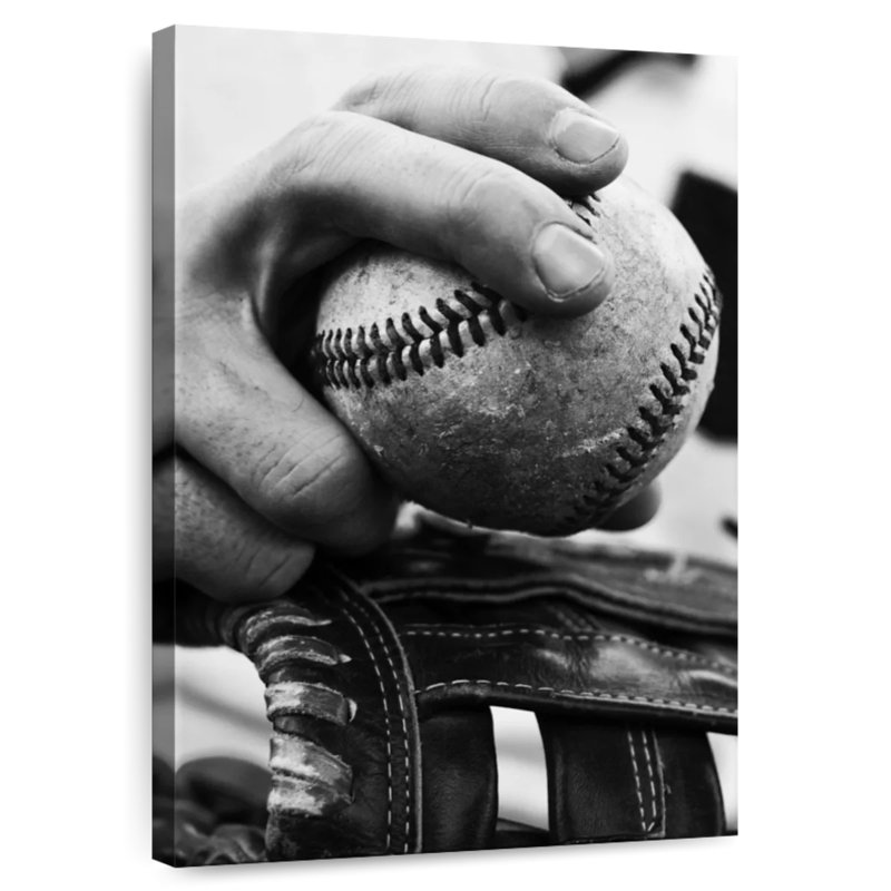 Sireci BW Baseball Pitcher, 36" H x 24" W