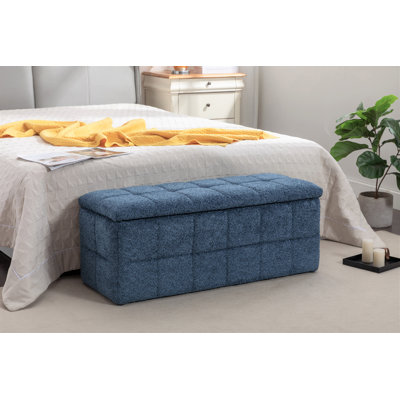 Banc de rangement avec repose-pieds Lawona