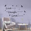Non-Wall Damaging Wall Decal