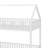 Metal Twin Over Twin House Bunk Bed With Door And Fence-1101299066